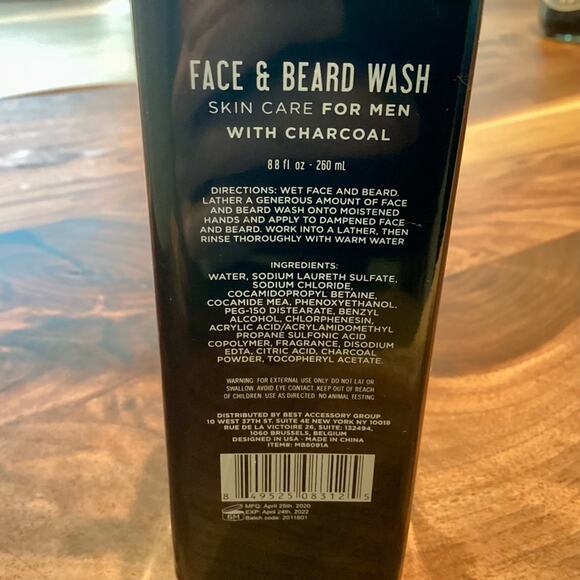 M.Black® Signature Series For Men™ Face & Beard Wash - Picture 2 of 2
